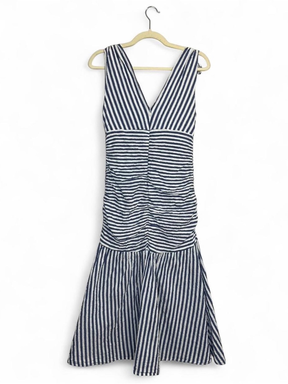 Veronica Beard 'Perrin' Striped Seersucker Maxi Dress - Picture 7 of 8